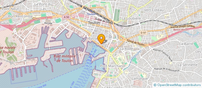 localisation de l'entreprise MONSIEUR REMY GARCIA  TOULON