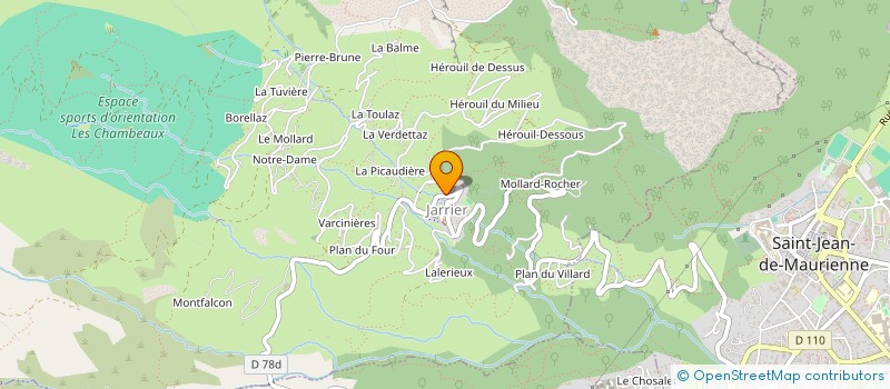 localisation de l'entreprise MONSIEUR REMY GARETTAZ  JARRIER