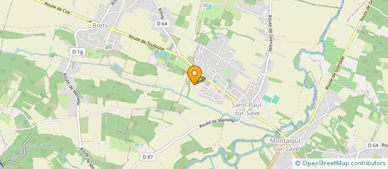 localisation de l'entreprise MONSIEUR REMY GARRIDO  ST PAUL SUR SAVE