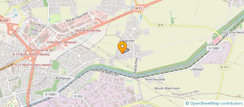 localisation de l'entreprise MONSIEUR REMY GAUDY  DOMPIERRE-SUR-MER