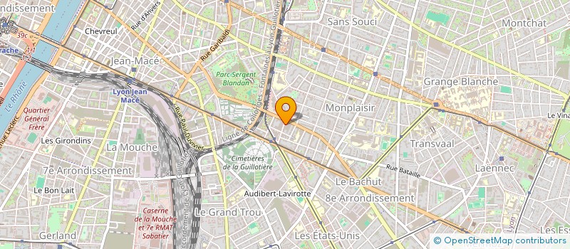 localisation de l'entreprise MONSIEUR REMY GAUTHIER  LYON