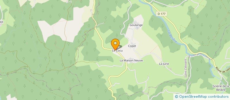 localisation de l'entreprise MONSIEUR REMY GAY à SAINT-CLEMENT
