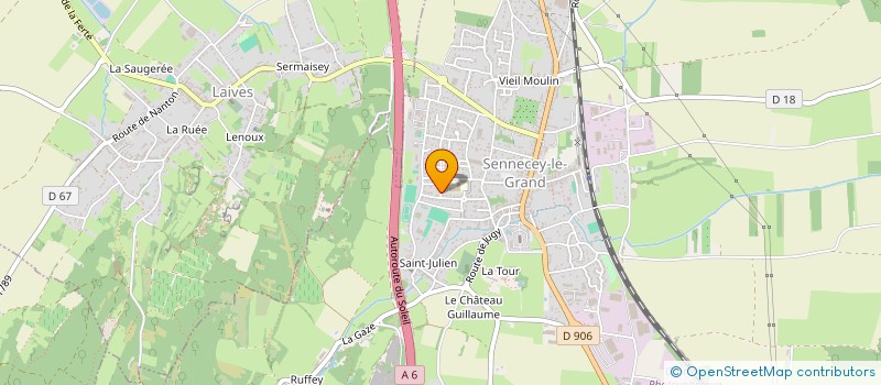 localisation de l'entreprise MONSIEUR REMY GENDRE  SENNECEY-LE-GRAND