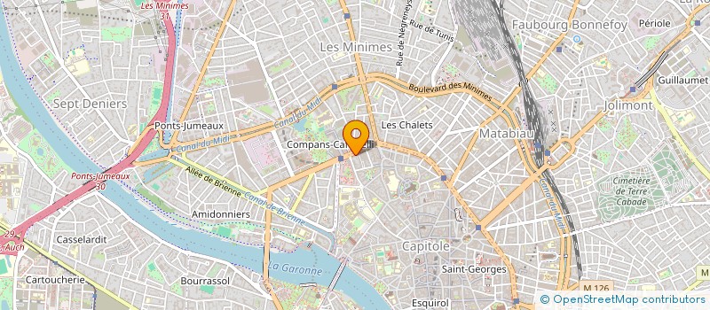 localisation de l'entreprise MONSIEUR REMY GEORGES à TOULOUSE