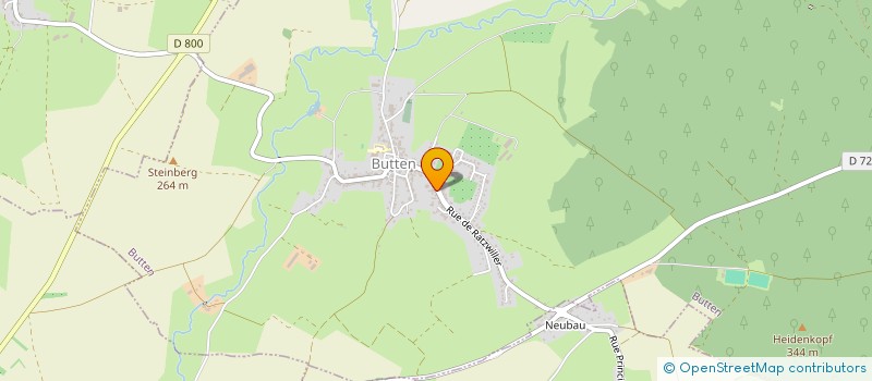 localisation de l'entreprise MONSIEUR REMY GILGERT  BUTTEN