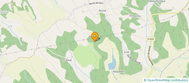 localisation de l'entreprise MONSIEUR REMY GIPOULOU  CASTELNAU-MONTRATIER