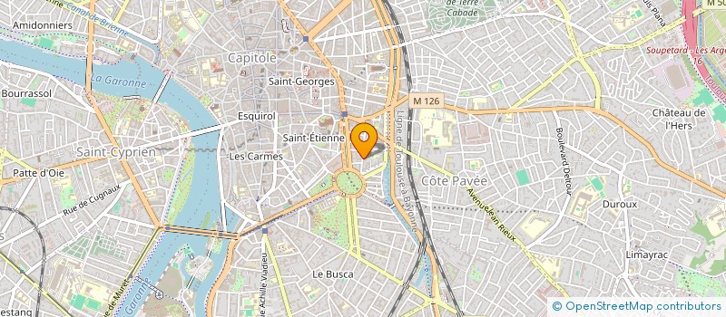 localisation de l'entreprise MONSIEUR REMY GLAUDES  TOULOUSE