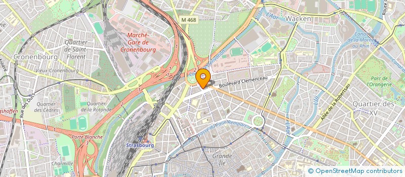 localisation de l'entreprise MONSIEUR REMY GOGUEL D'ALLONDANS à STRASBOURG
