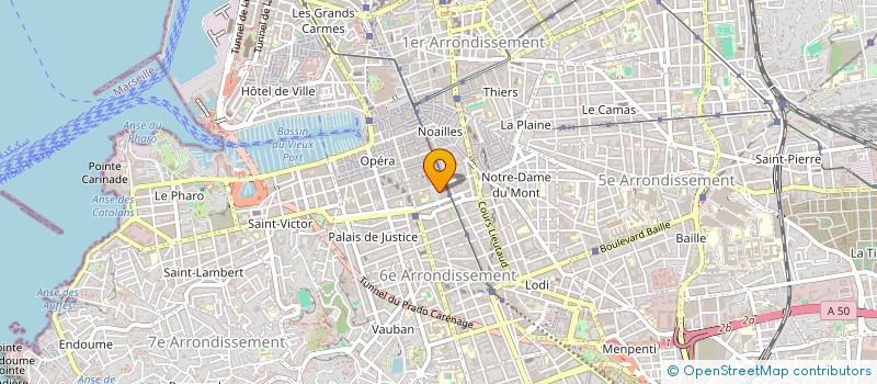 localisation de l'entreprise MONSIEUR REMY GOMEZ  MARSEILLE