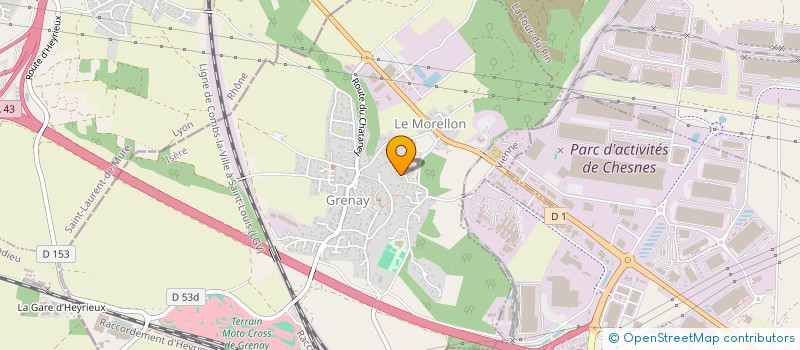 localisation de l'entreprise MONSIEUR REMY GOMEZ  GRENAY