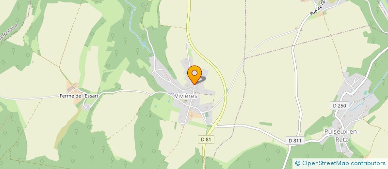 localisation de l'entreprise MONSIEUR REMY GORET  VIVIERES