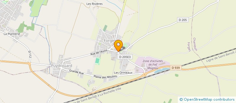 localisation de l'entreprise MONSIEUR REMY GORKA  FORGES