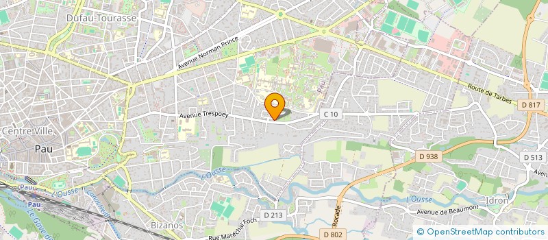 localisation de l'entreprise MONSIEUR REMY GRABE-BIDAU  ARTIGUELOUTAN