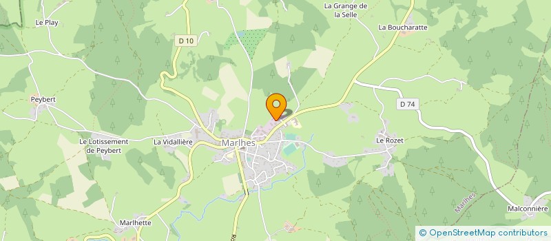 localisation de l'entreprise MONSIEUR REMY GRANGE à MARLHES