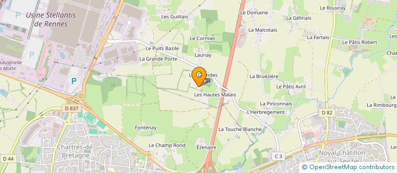 localisation de l'entreprise MONSIEUR REMY GRATON  NOYAL-CHATILLON-SUR-SEICHE