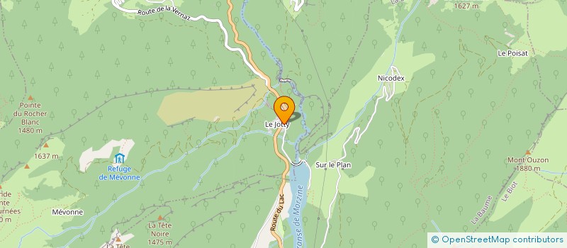 localisation de l'entreprise MONSIEUR REMY GRAVOIL  LA VERNAZ