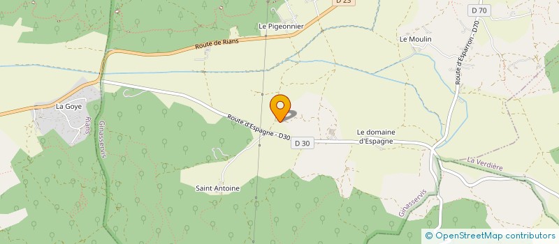 localisation de l'entreprise MONSIEUR REMY GRECK à GINASSERVIS