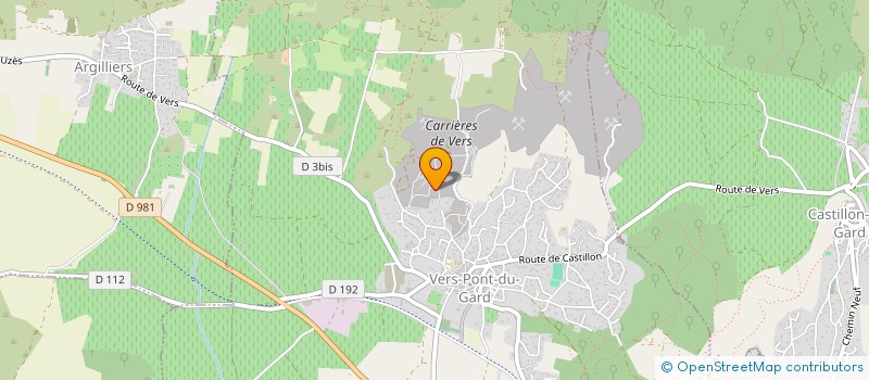 localisation de l'entreprise MONSIEUR REMY GRILLET à COLLIAS