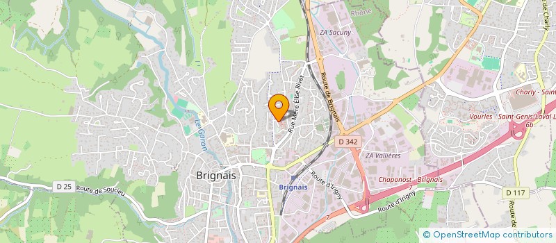 localisation de l'entreprise MONSIEUR REMY GROSS  BRIGNAIS