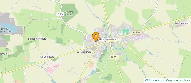 localisation de l'entreprise MONSIEUR REMY GUERIN à ERDRE-EN-ANJOU