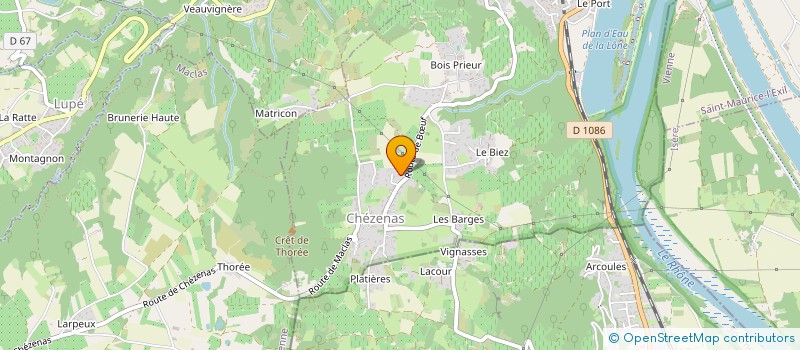 localisation de l'entreprise MONSIEUR REMY GUERRY à SAINT-PIERRE-DE-BŒUF