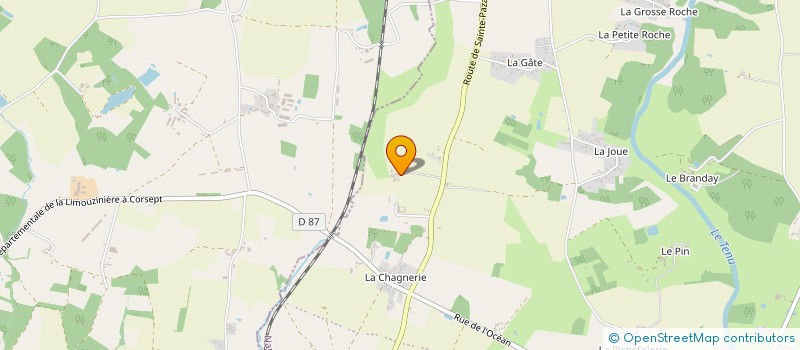 localisation de l'entreprise MONSIEUR REMY GUILAINE  PAULX