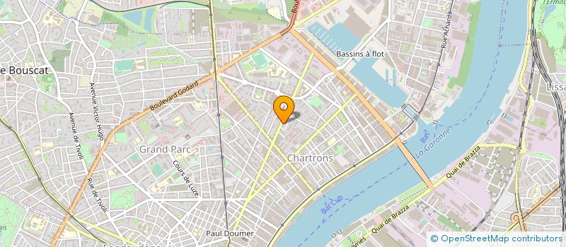 localisation de l'entreprise MONSIEUR REMY GUILLOU  BORDEAUX