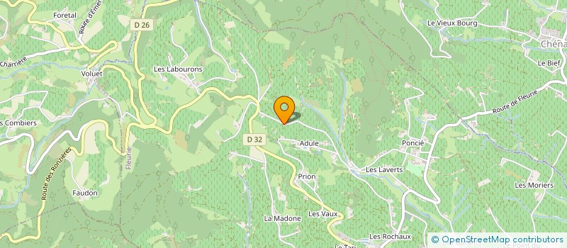 localisation de l'entreprise MONSIEUR REMY GUILMART  FLEURIE