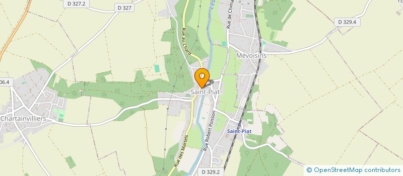 localisation de l'entreprise MONSIEUR REMY HACHE à SAINT-PIAT