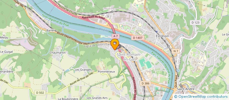 localisation de l'entreprise MONSIEUR REMY HACHSPIL  SAINT-ROMAIN-EN-GAL