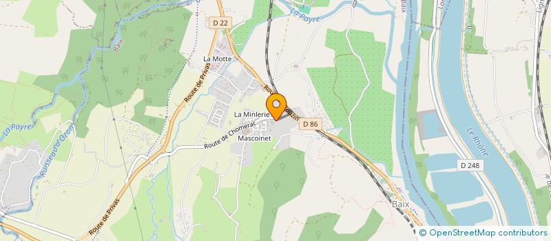 localisation de l'entreprise MONSIEUR REMY HALIN  BAIX