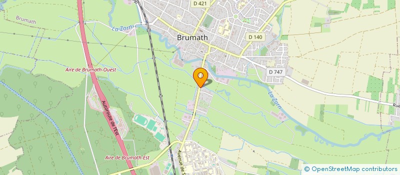 localisation de l'entreprise MONSIEUR REMY HAMMER  BRUMATH