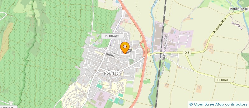 localisation de l'entreprise MONSIEUR REMY HANAUER  PFAFFENHEIM