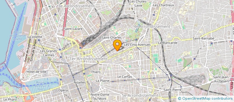 localisation de l'entreprise MONSIEUR REMY HARDING à MARSEILLE