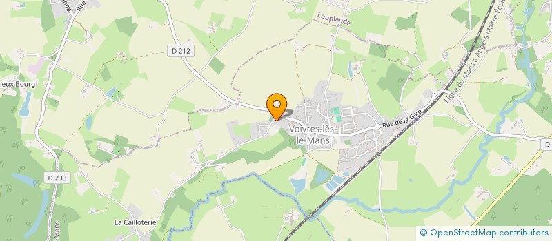 localisation de l'entreprise MONSIEUR REMY HARDOUIN  LA SUZE-SUR-SARTHE