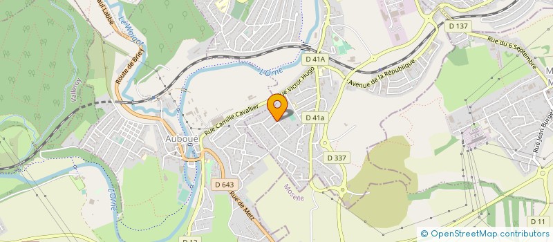 localisation de l'entreprise MONSIEUR REMY HAUMANT  HOMECOURT