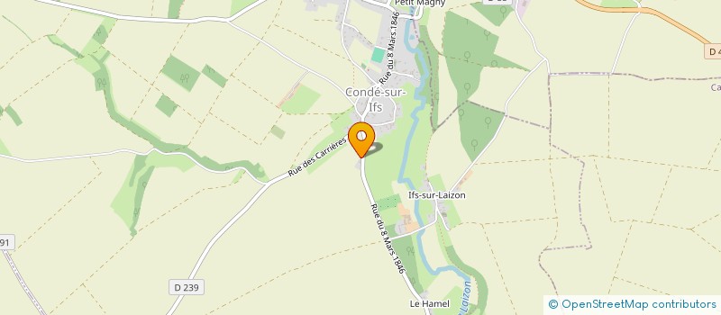 localisation de l'entreprise MONSIEUR REMY HAVIN  CONDE-SUR-IFS