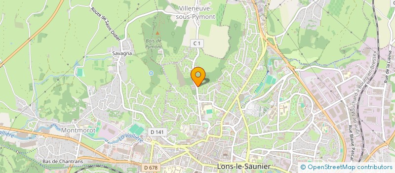 localisation de l'entreprise MONSIEUR REMY HECHEMA à LONS-LE-SAUNIER
