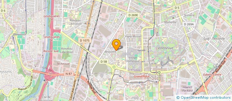 localisation de l'entreprise MONSIEUR REMY HELFRICH à GRENOBLE