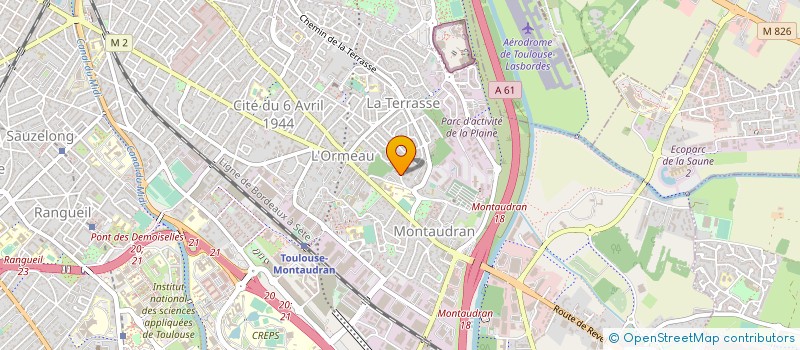 localisation de l'entreprise MONSIEUR REMY HENNAOUI à TOULOUSE