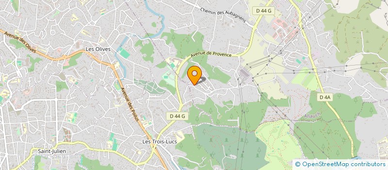localisation de l'entreprise MONSIEUR REMY HERNANDEZ à ALLAUCH