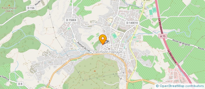 localisation de l'entreprise MONSIEUR REMY HOULES à CLERMONT-L'HERAULT