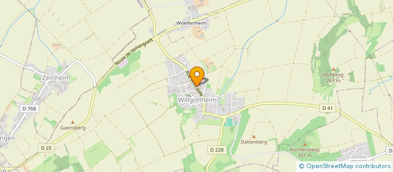 localisation de l'entreprise MONSIEUR REMY HUCHELMANN  WILLGOTTHEIM