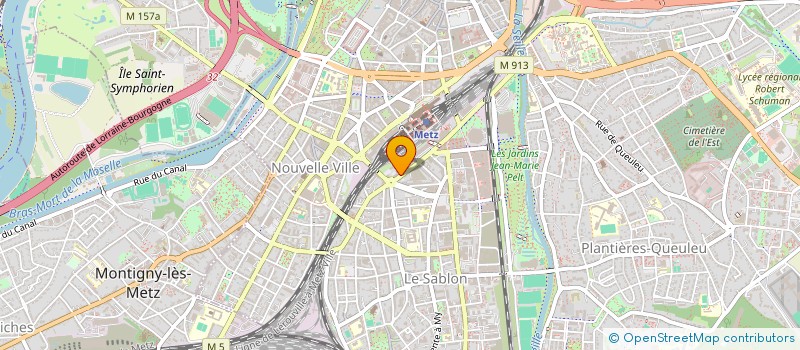 localisation de l'entreprise MONSIEUR REMY JACQUARD  METZ