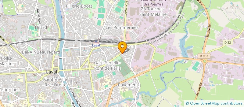 localisation de l'entreprise MONSIEUR REMY JACQUES à LE MANS