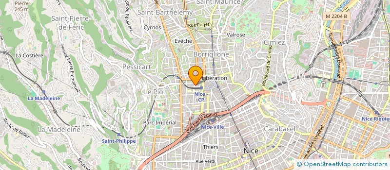 localisation de l'entreprise MONSIEUR REMY JOBERT à NICE