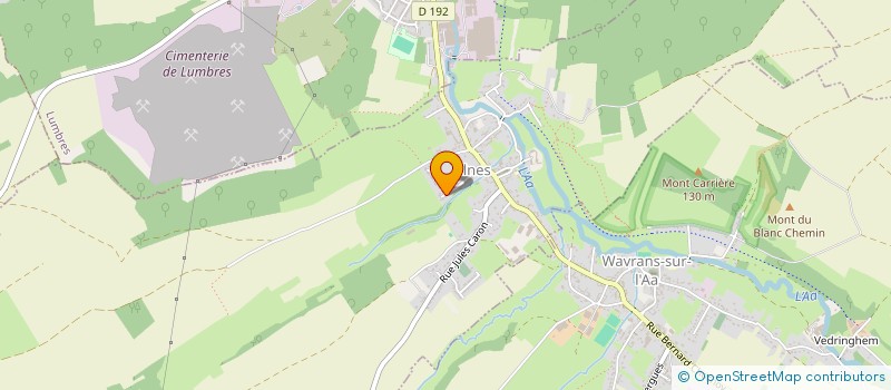 localisation de l'entreprise MONSIEUR REMY JONAS  ELNES