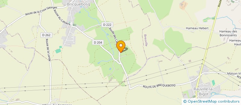 localisation de l'entreprise MONSIEUR REMY JOSEPH  BRICQUEBOSQ