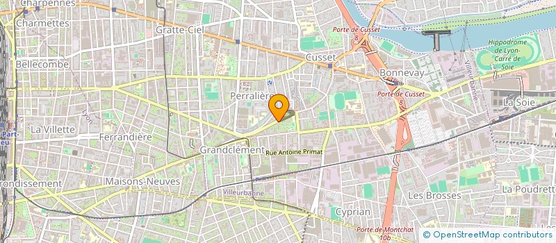 localisation de l'entreprise MONSIEUR REMY JOUBERT  VILLEURBANNE