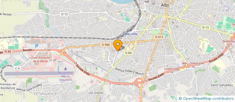 localisation de l'entreprise MONSIEUR REMY JOULIE à ALBI